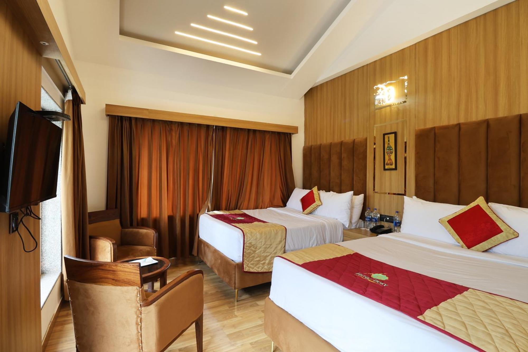 Hunky Dory Resort And Spa Dhar Khurd Exteriör bild