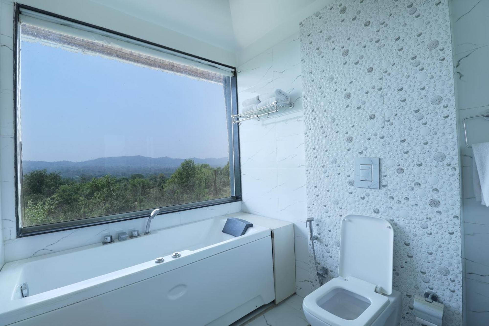 Hunky Dory Resort And Spa Dhar Khurd Exteriör bild