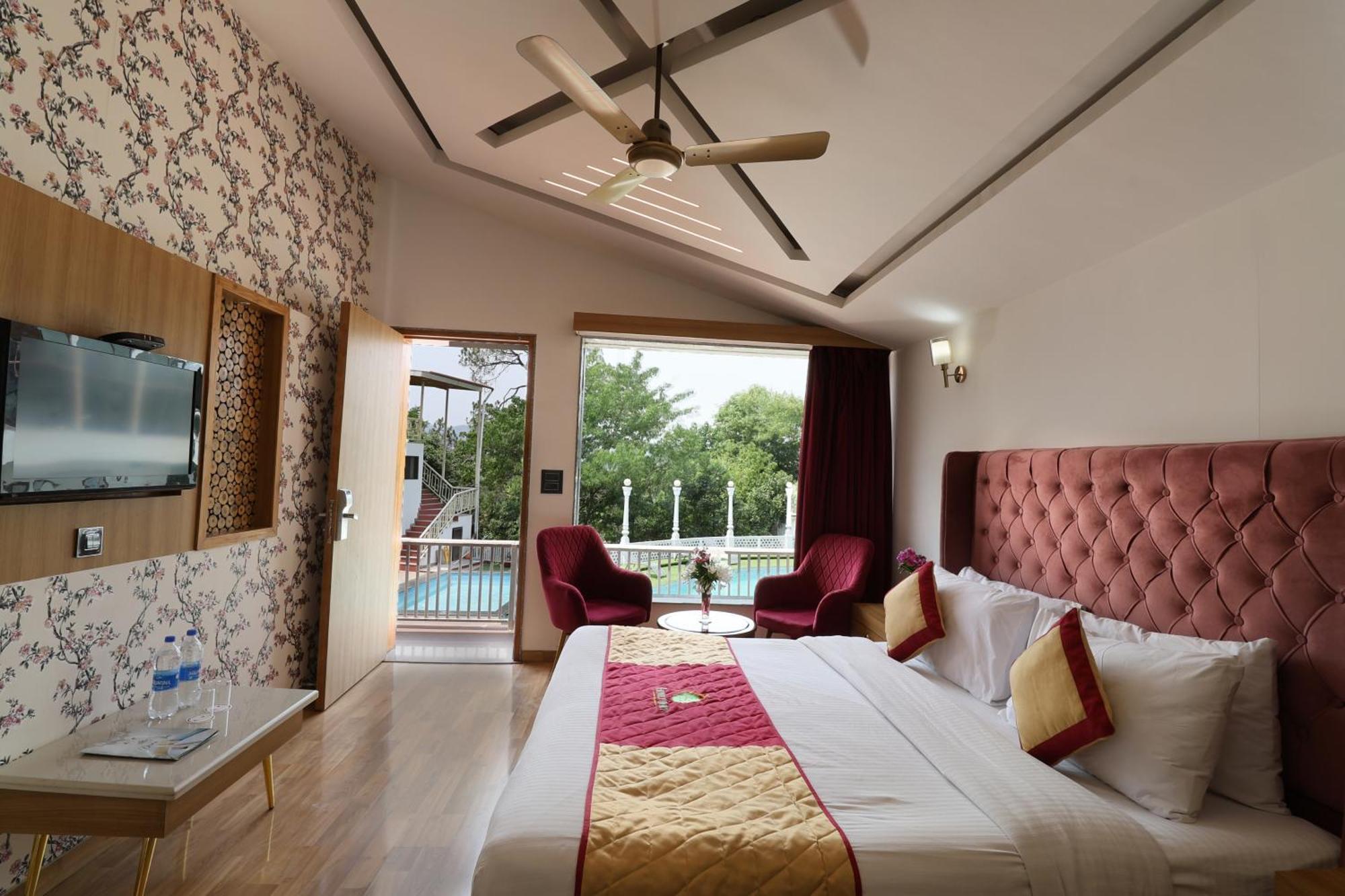 Hunky Dory Resort And Spa Dhar Khurd Exteriör bild