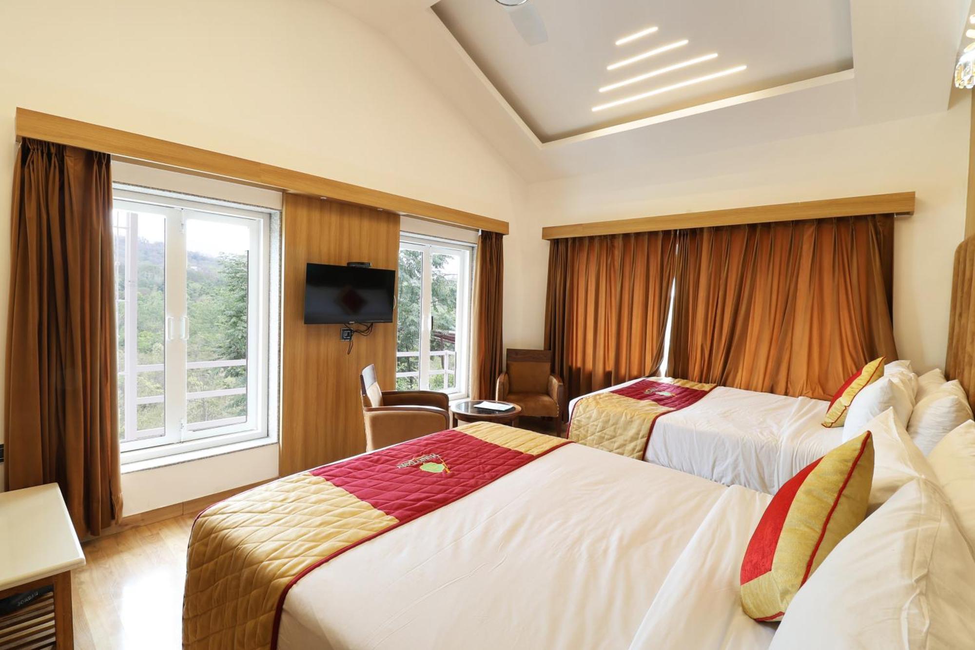 Hunky Dory Resort And Spa Dhar Khurd Exteriör bild